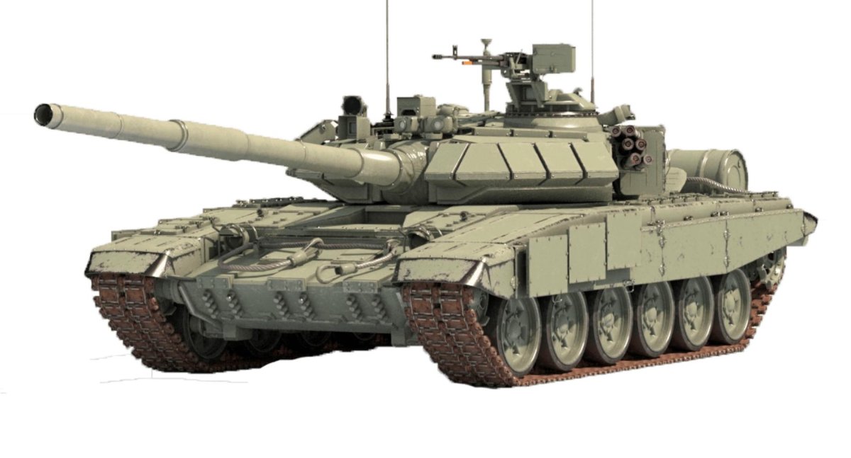 Т90 танк 3д