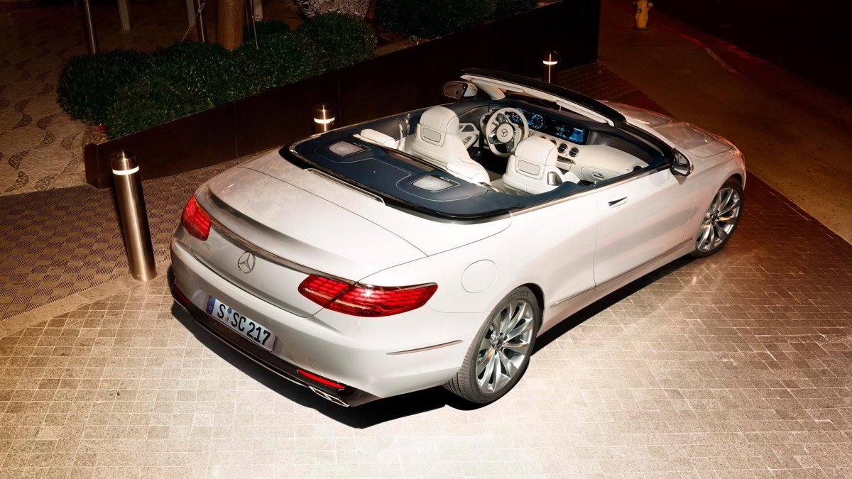 Мерседес кабриолет двухместный