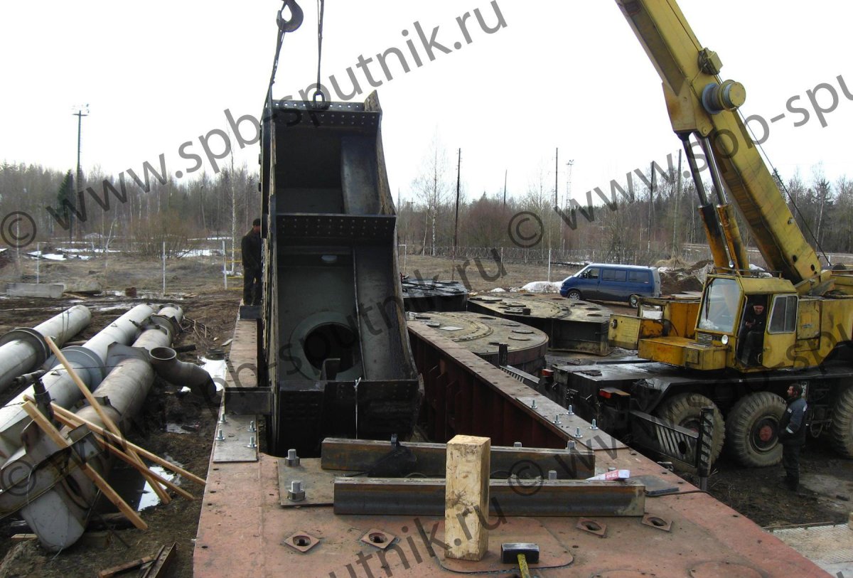 Перевозка экскаватора