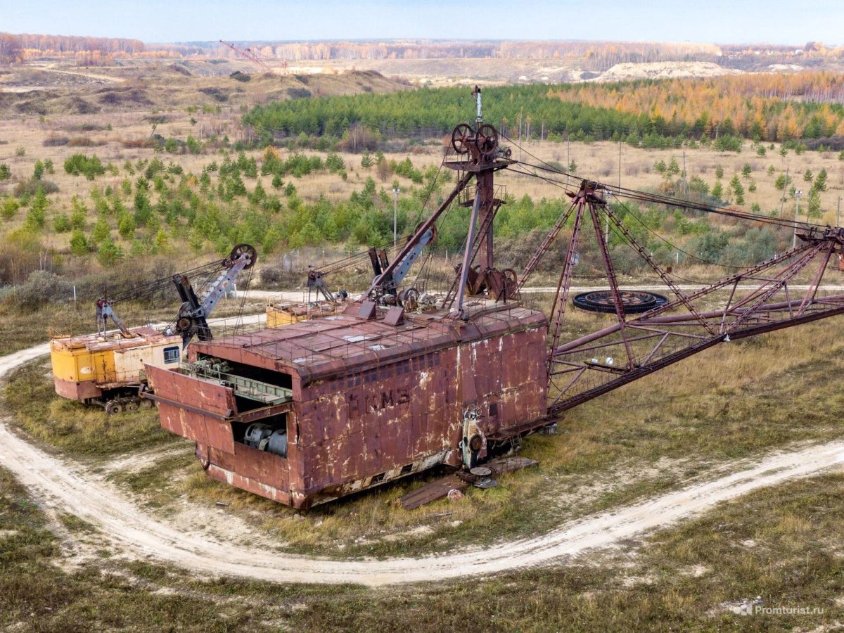 Шагающие экскаваторы Уралмашзавода