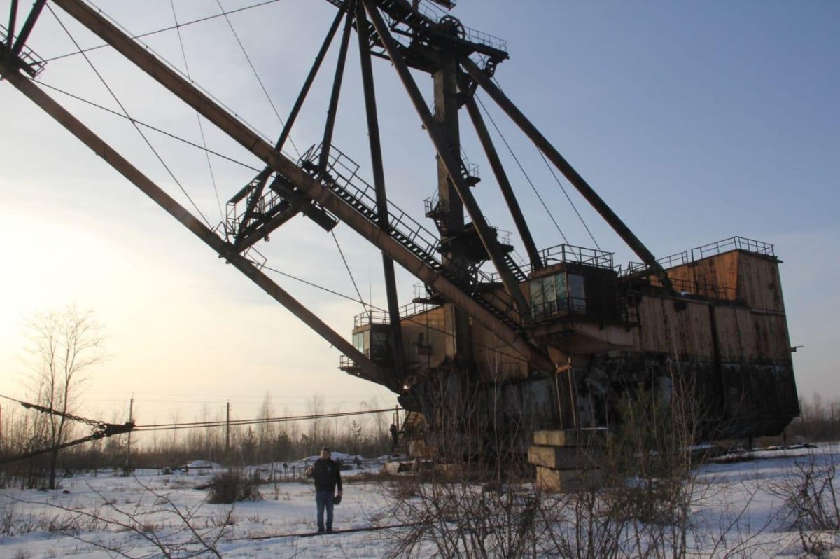 Шагающий экскаватор 20/90