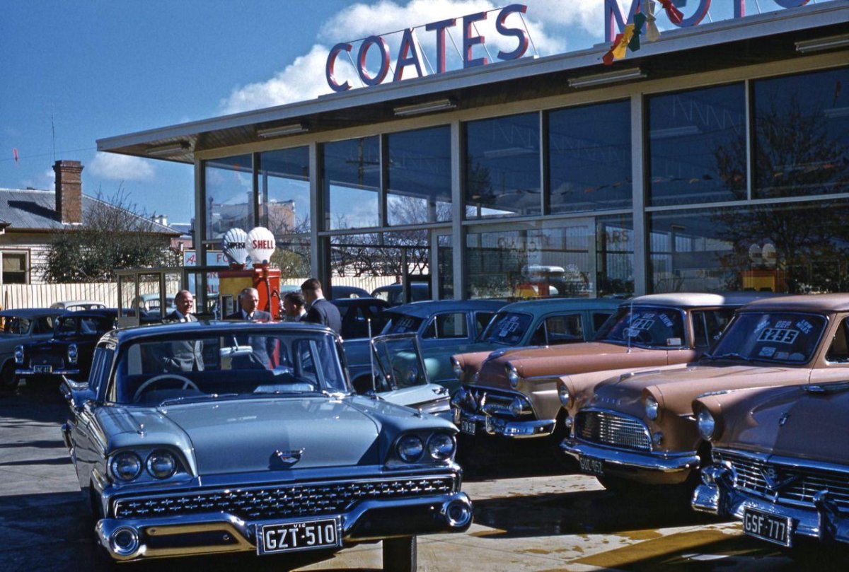 Америка 50х Техас