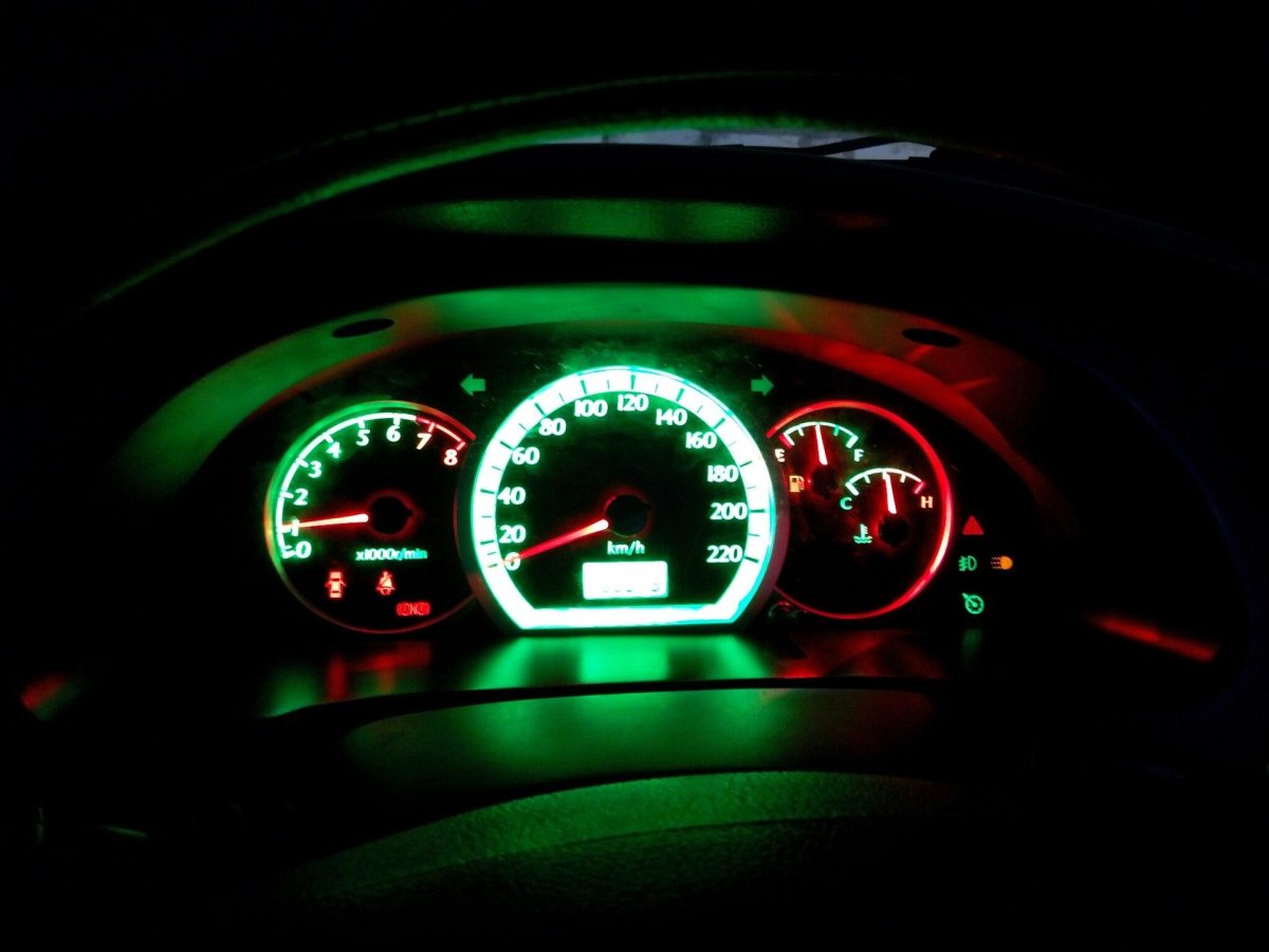 Приборка Лачетти седан