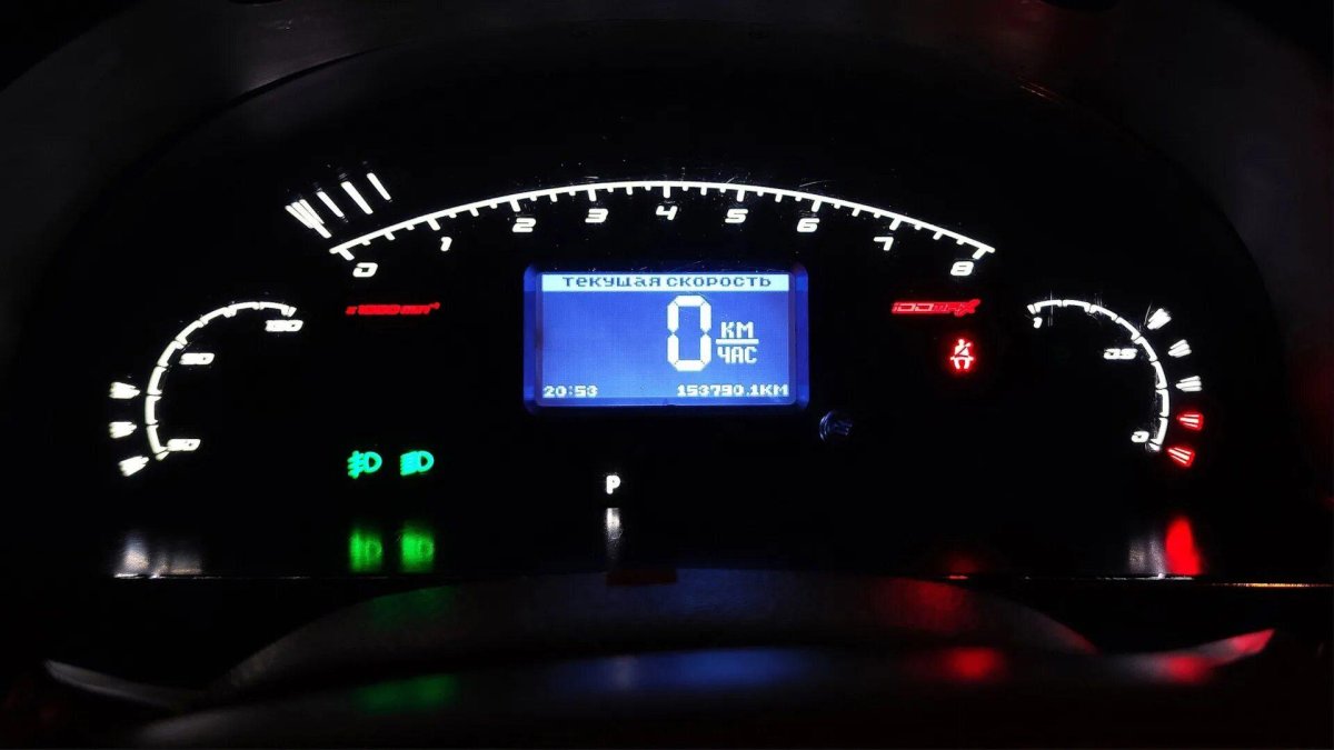 Электронная приборная панель Шевроле Лачетти