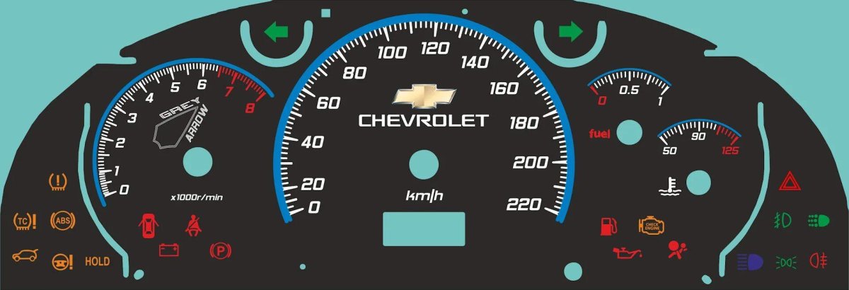 Приборная панель Шевроле Лачетти обозначения
