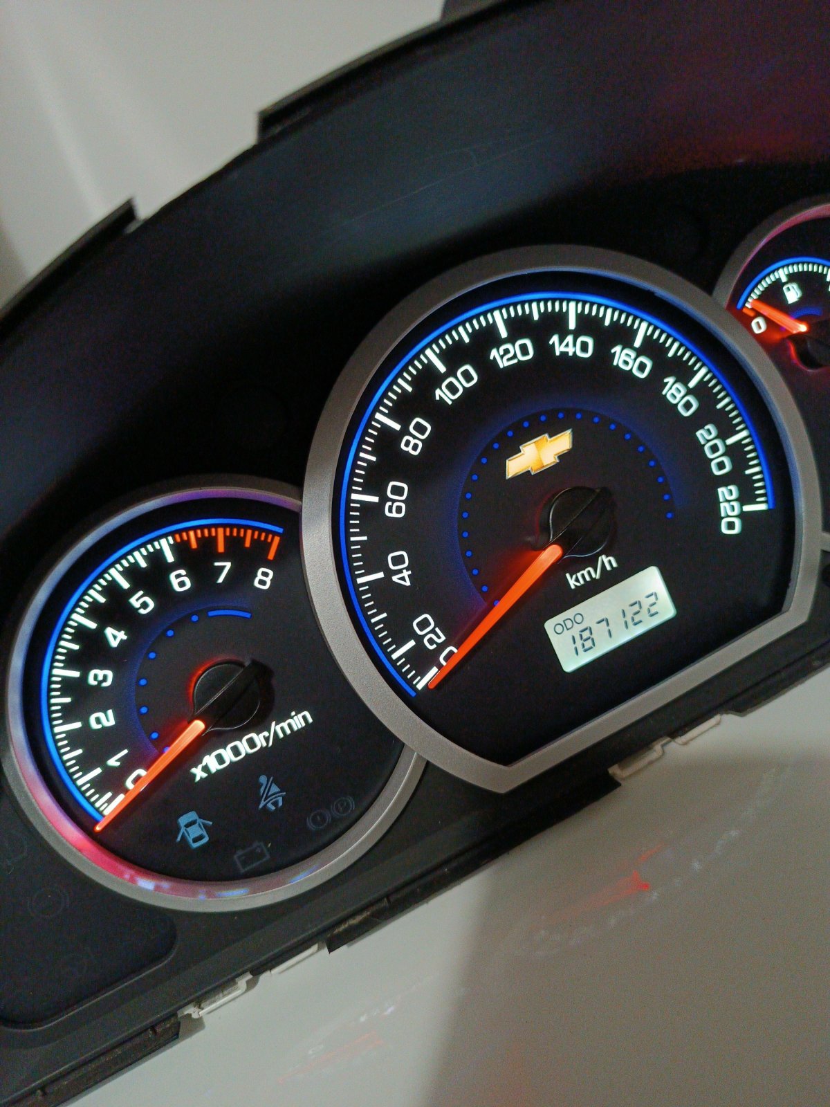 Приборка Шевроле Лачетти