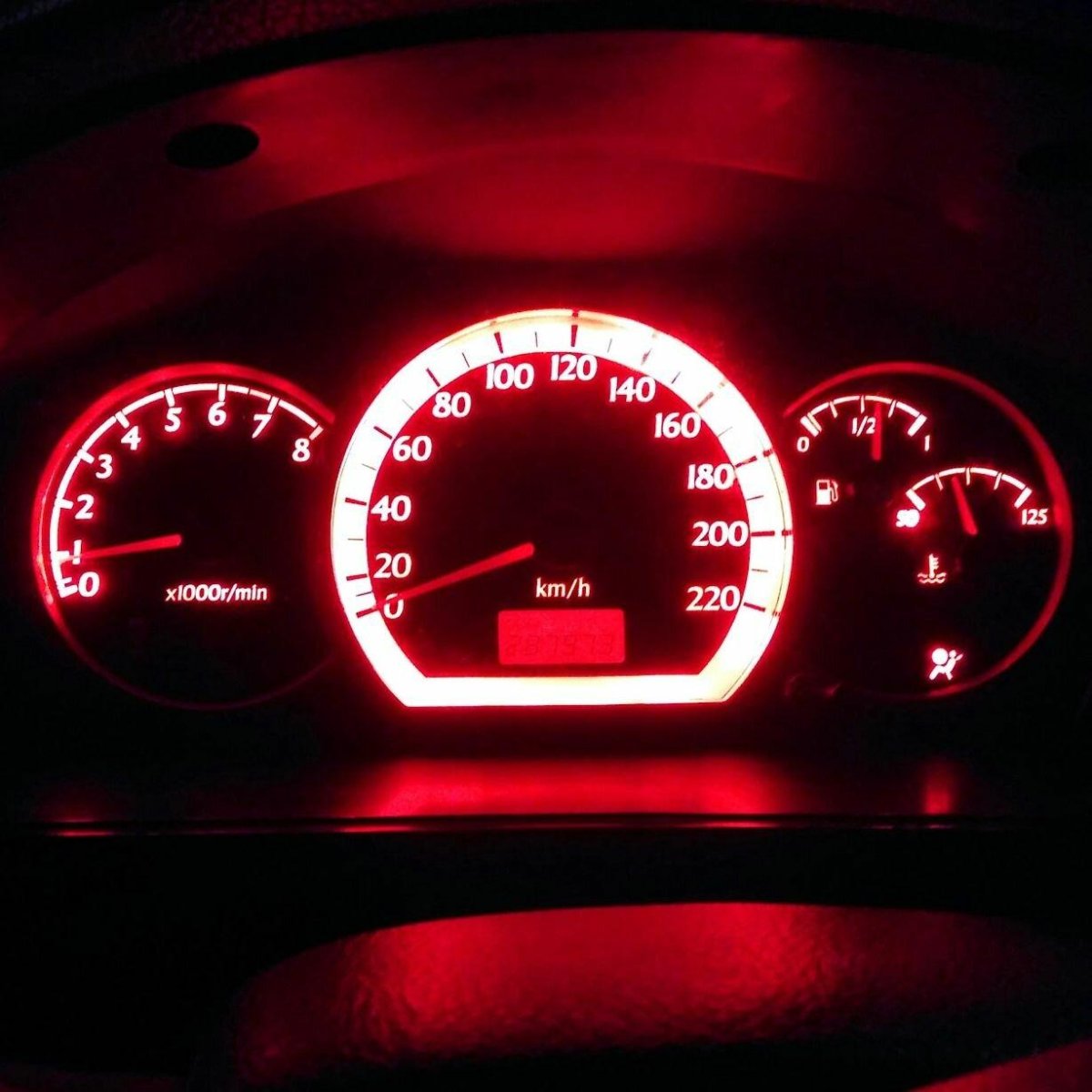 Пересвет панели Лачетти