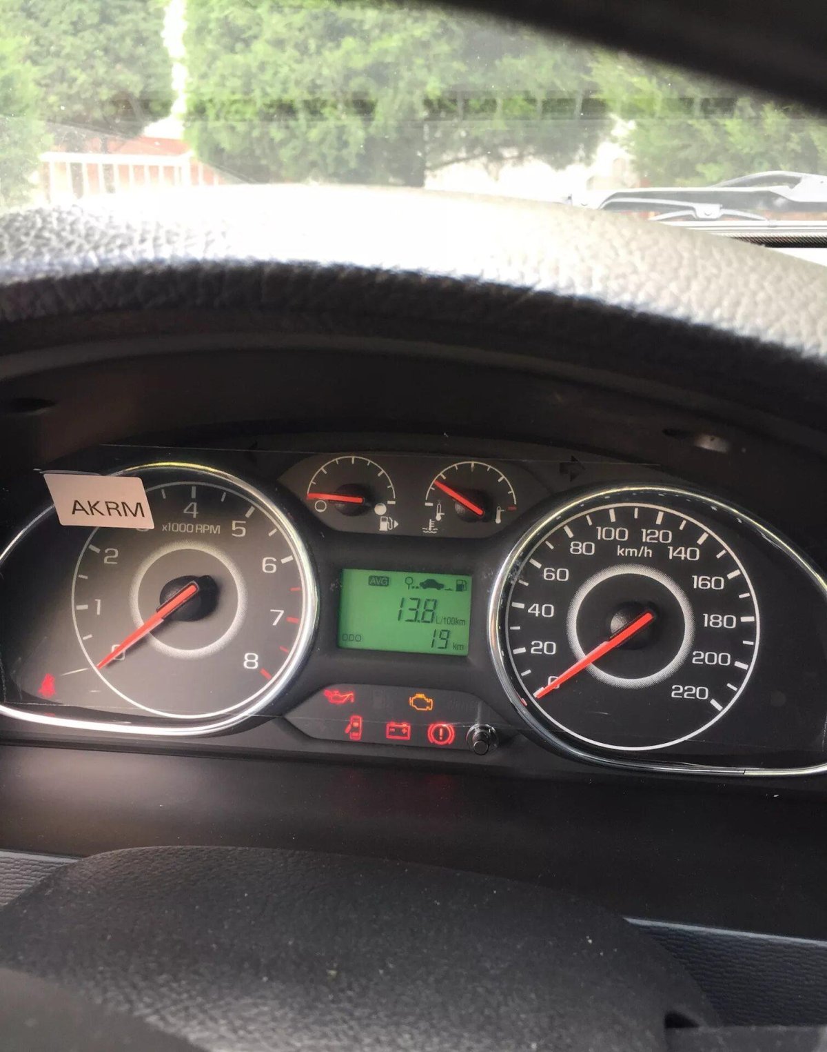 Панель Chevrolet Gentra