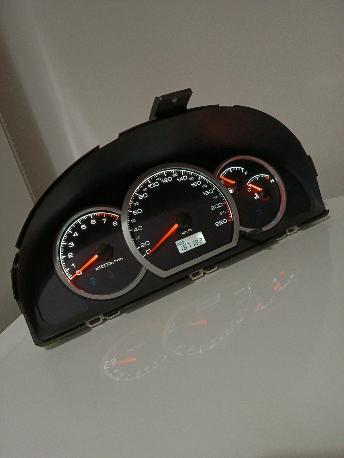 Шкалы приборной панели Лачетти