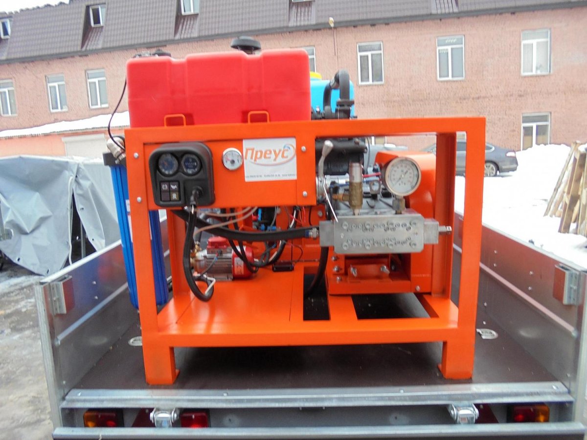 Опрессовочная установка высокого давления