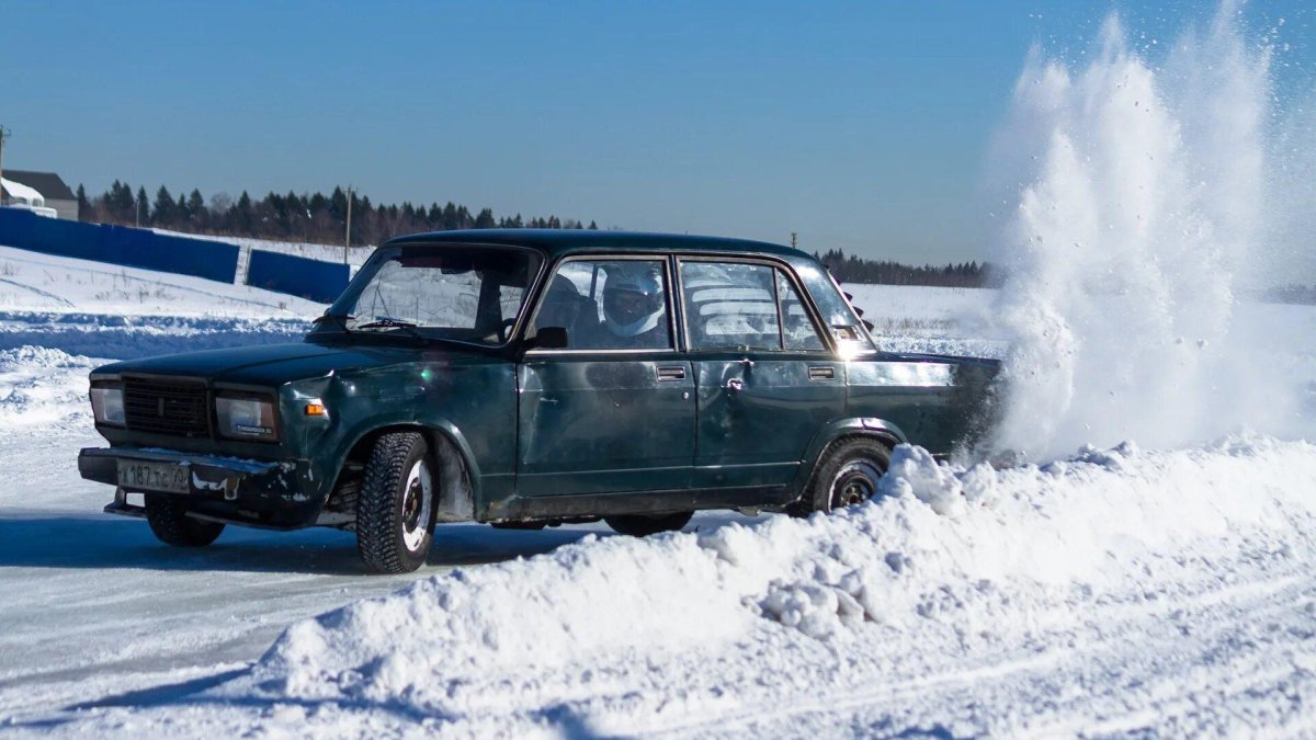 Лада 2107 дрифт