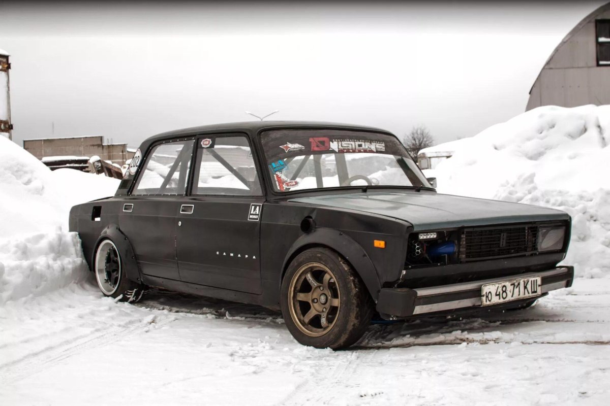 ВАЗ 2107 дрифт