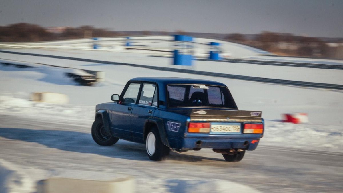 Дрифт Жигули 2107