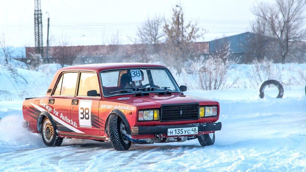 Lada 2107 дрифт