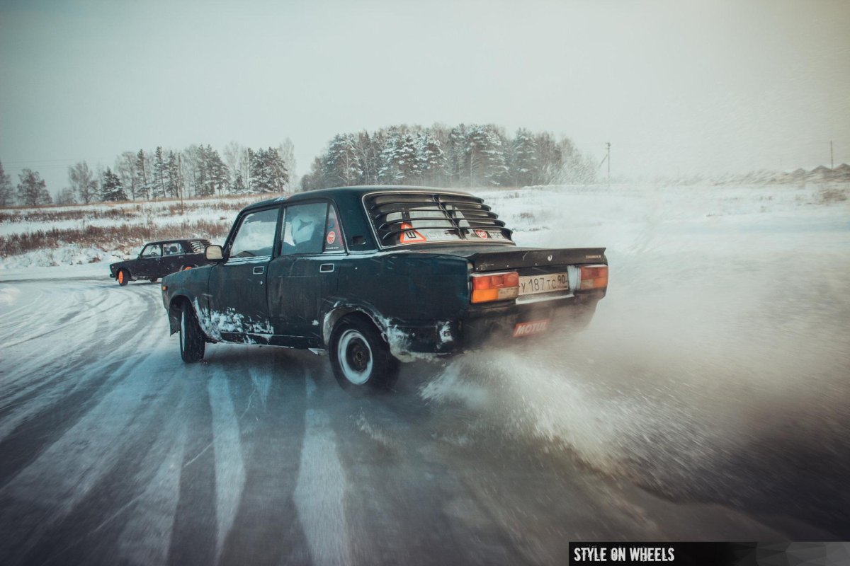 Лада 2107 дрифт