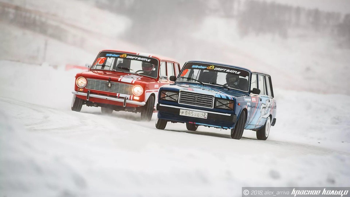 ВАЗ 2104 Винтер дрифт батл