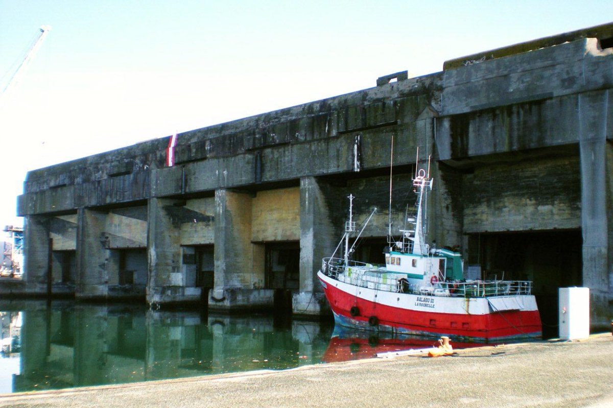 Ла Рошель база подводных лодок