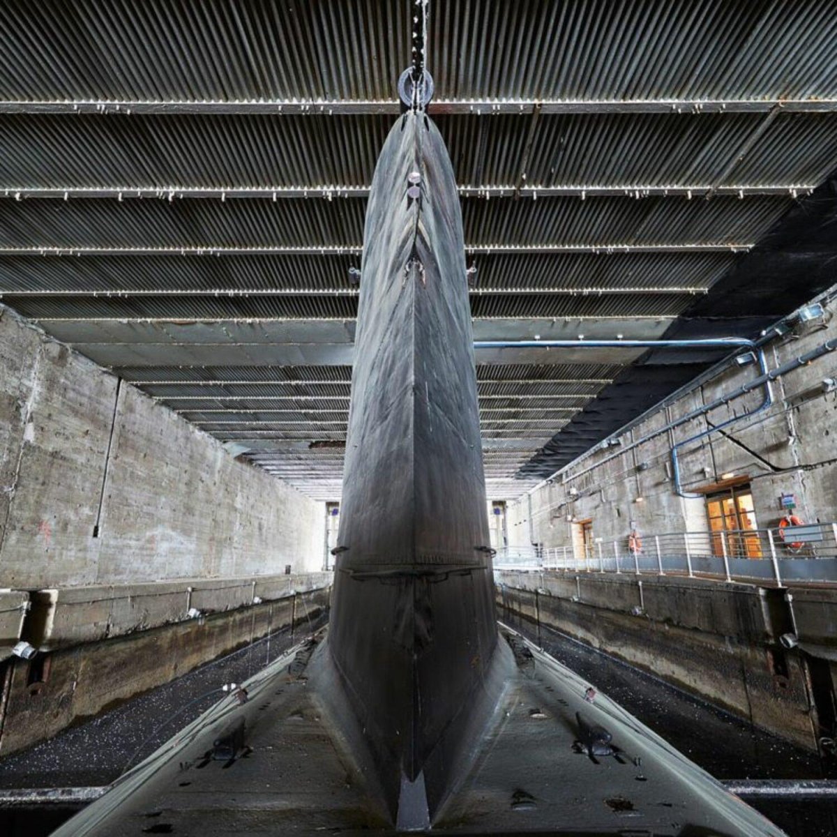 St. Nazaire база подводных лодок