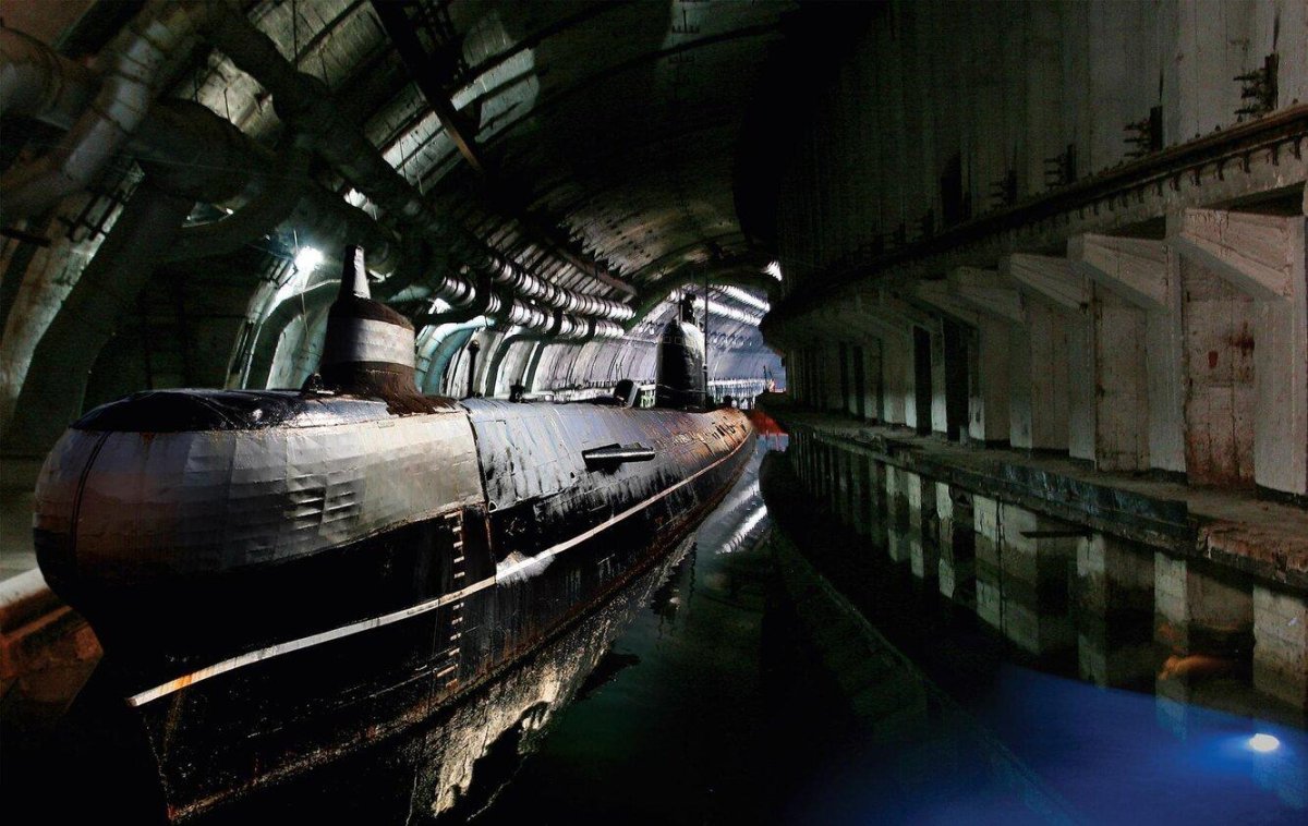 Музей база подводных лодок Балаклава