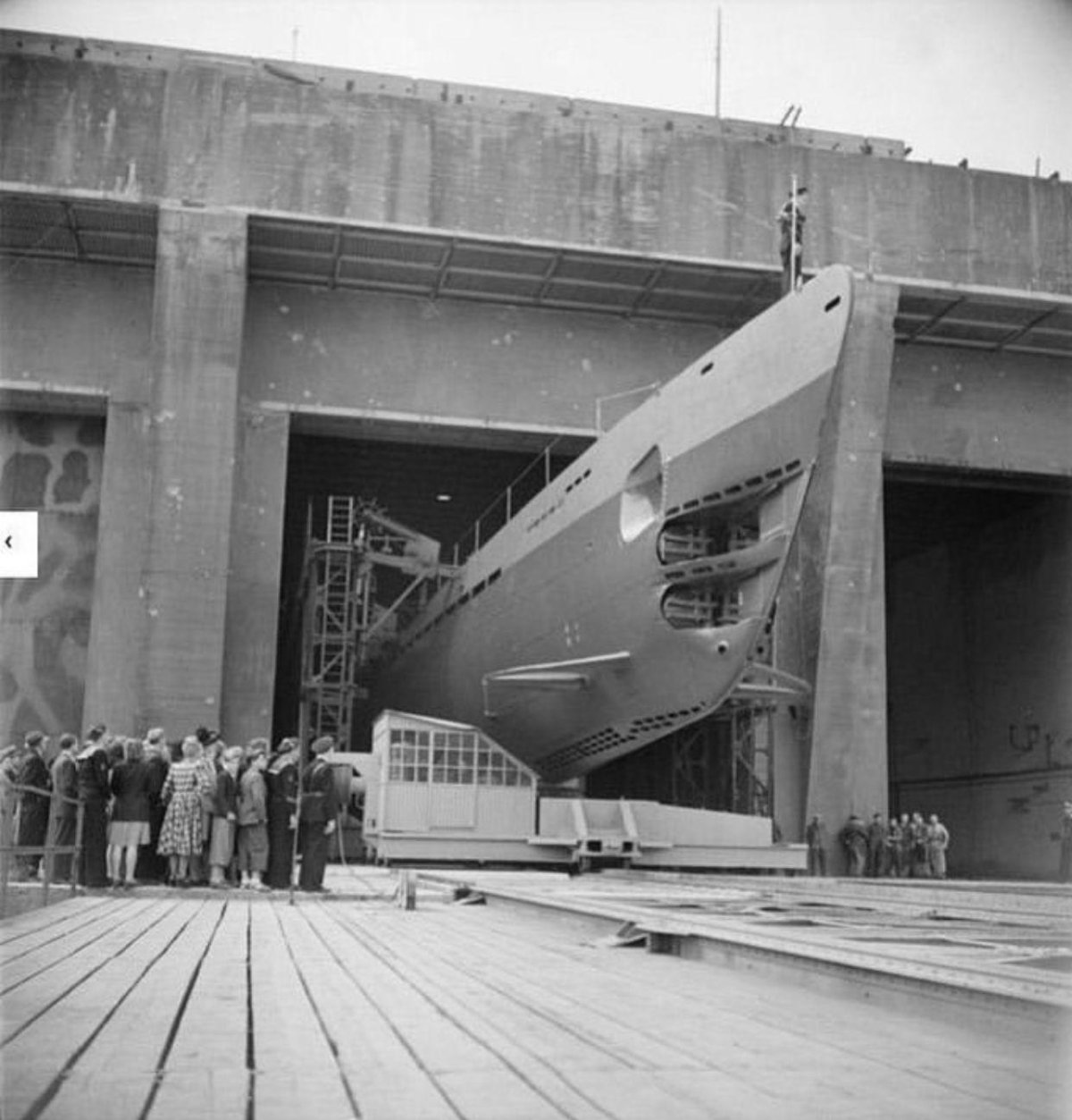 Немецкая база подводных лодок в Лорьяне