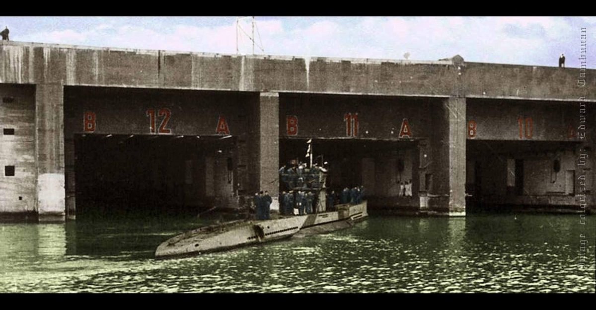 Ля Рошель база подводных лодок