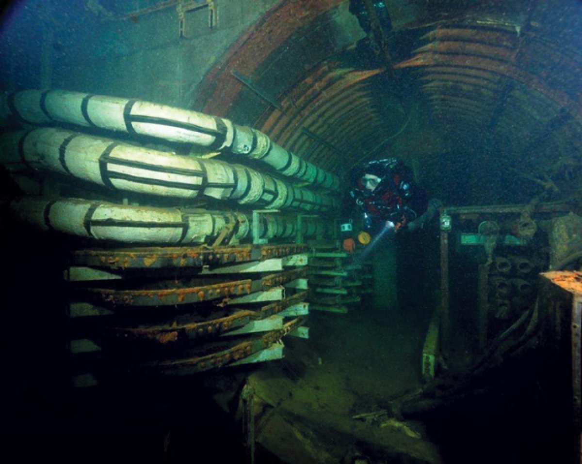 Подводный бункер в Хлюпино