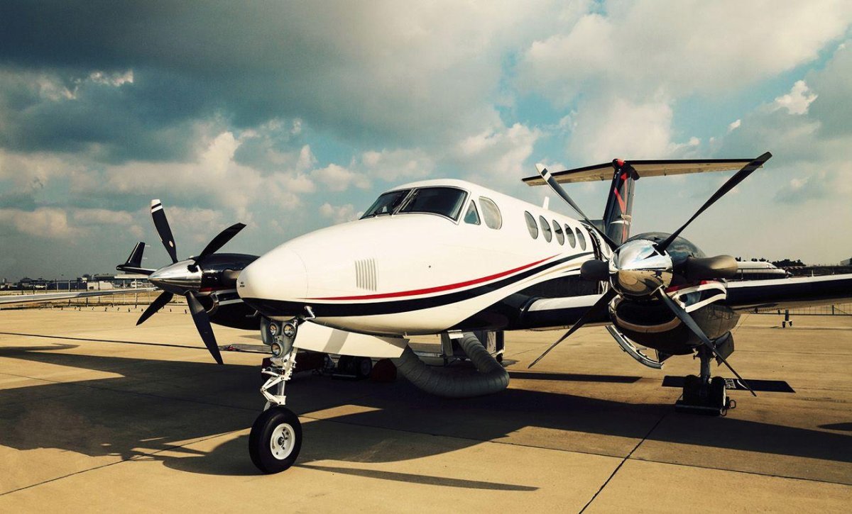Частный винтовой самолет