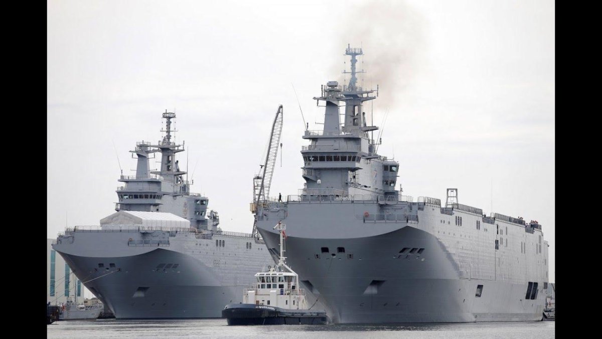 Универсальный десантный корабль Мистраль