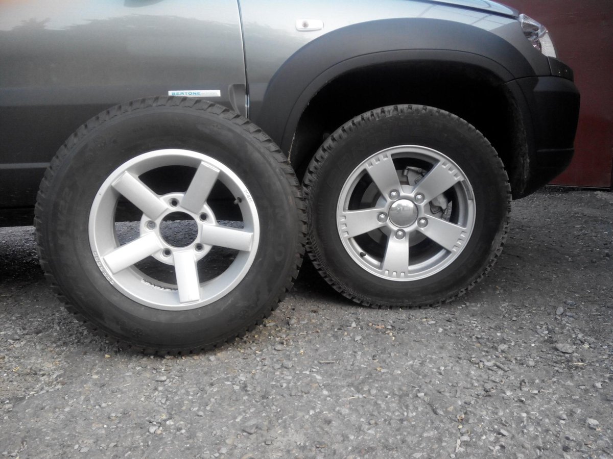 215/70 R15 на ниву Шевроле