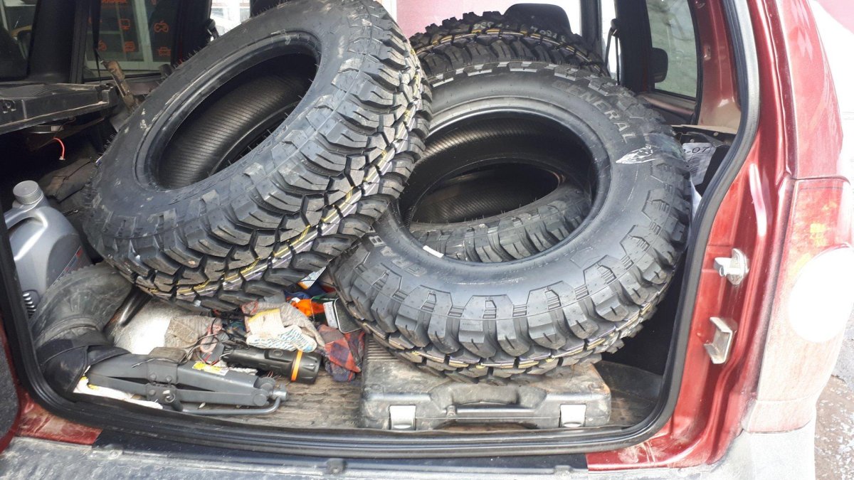 Шины р16 на Шевроле Нива