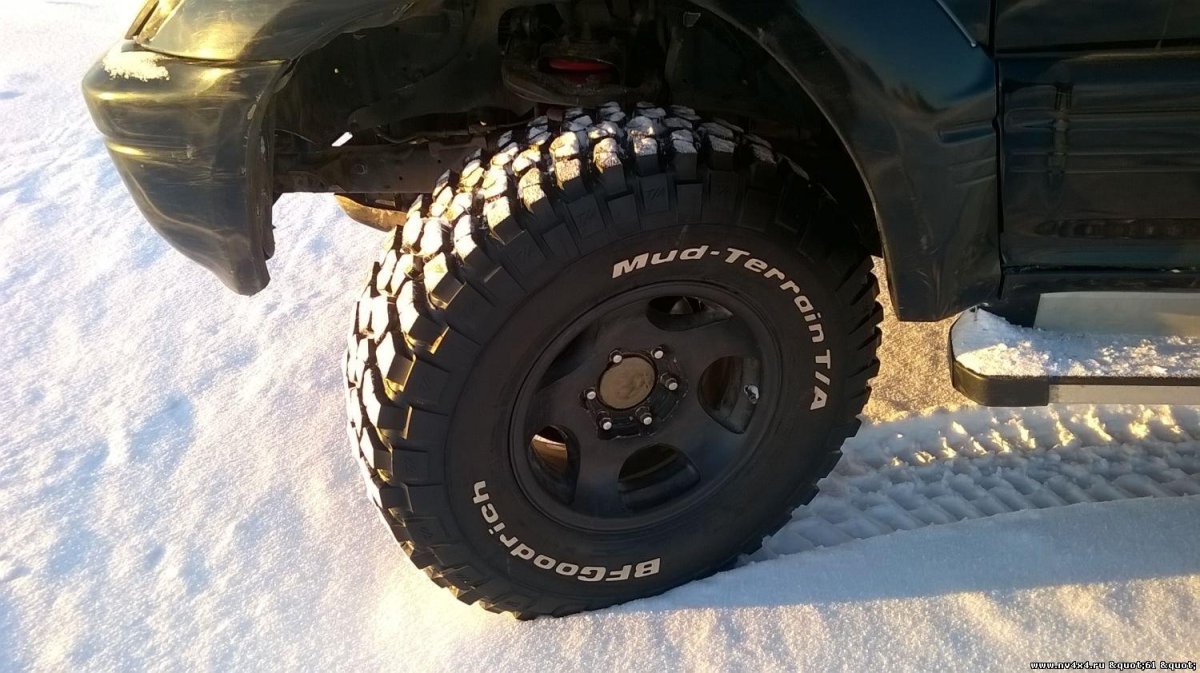 Грязевая резина на ниву Шевроле