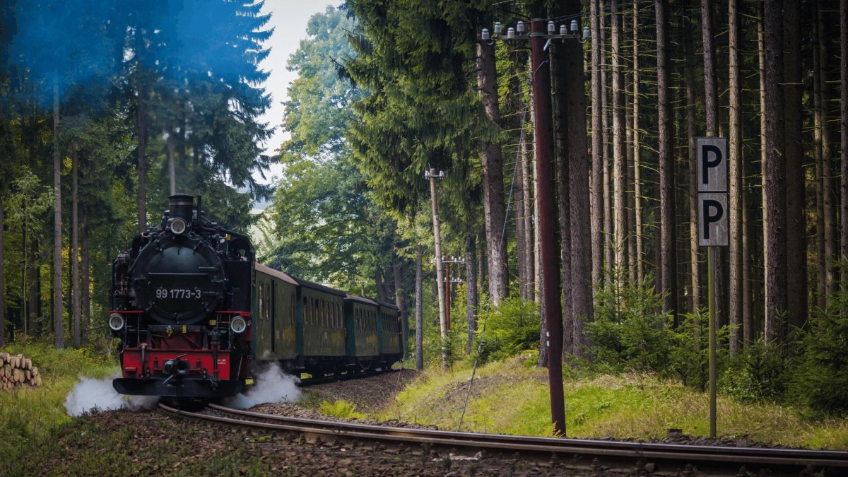 Узкоколейка Германия Локомотив