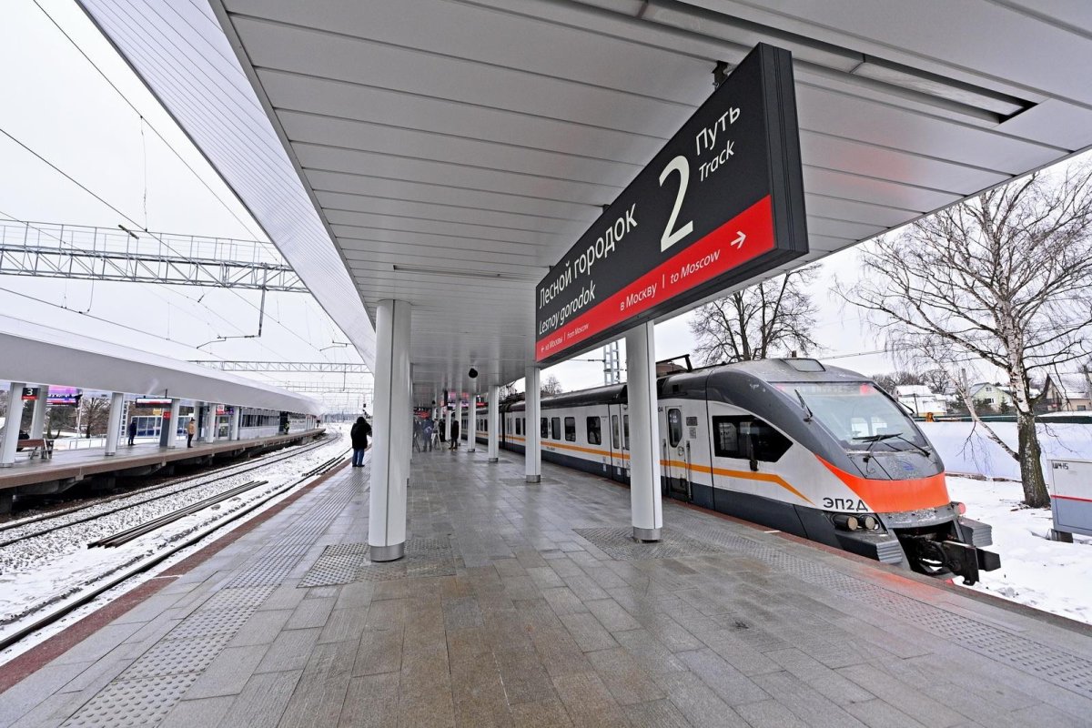Станция Лесной городок МЦД