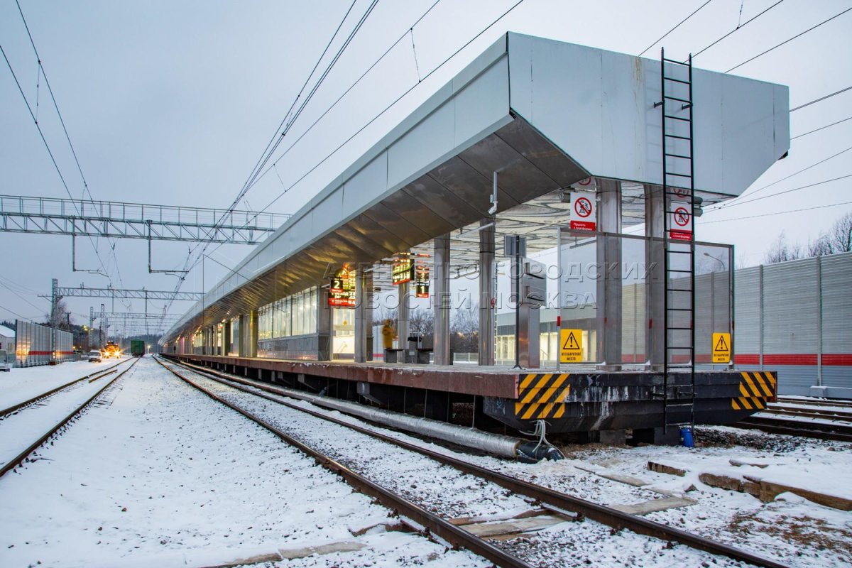 Станция Крёкшино МЦД-4