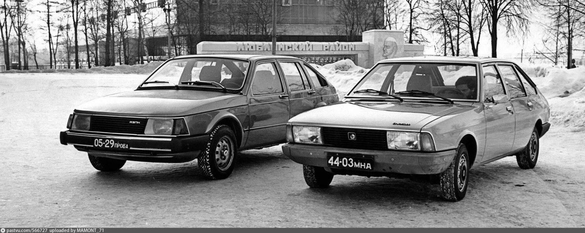 Москвич 2141/Simca-Chrysler 1307