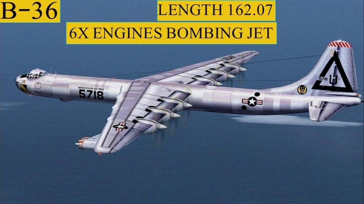 Самолёт Convair b 36