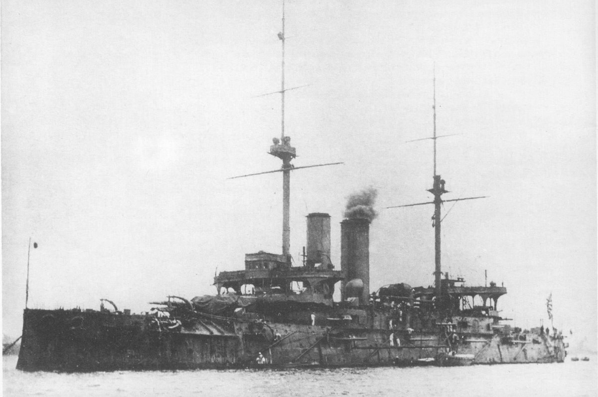 Броненосец Ясима