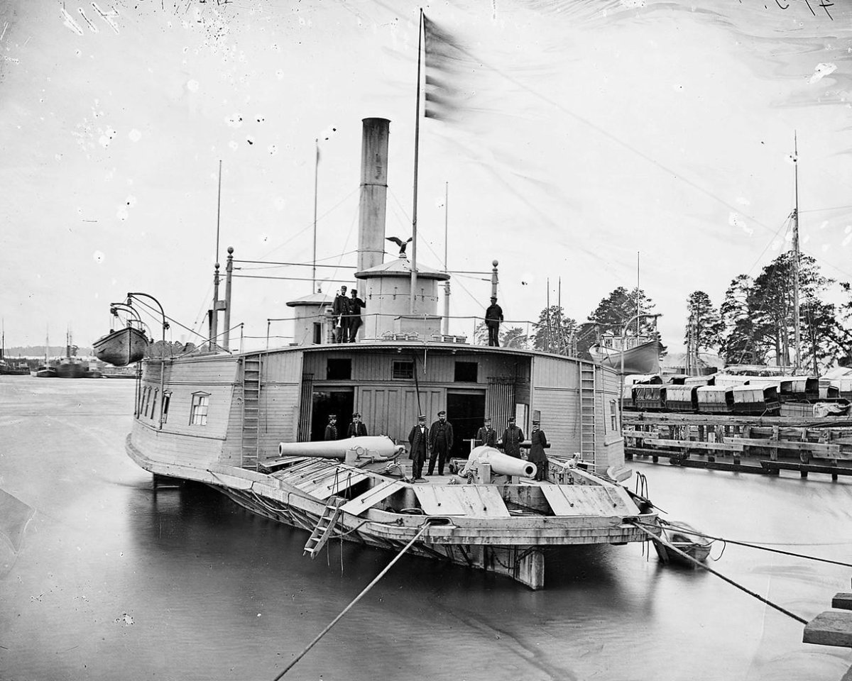 Броненосец Вирджиния 1862