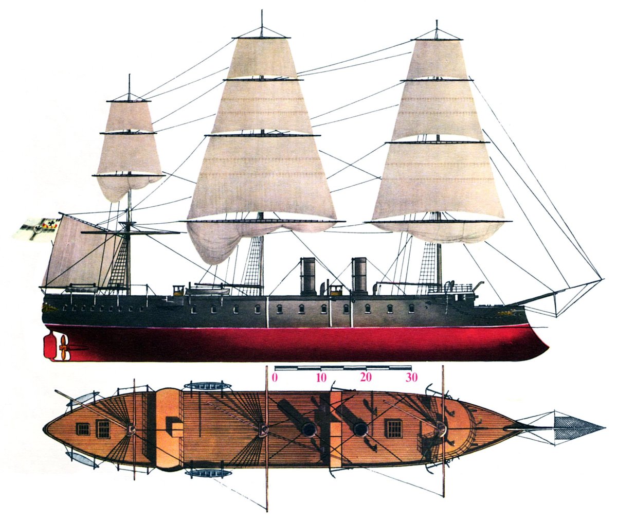 Броненосец Вирджиния 1862