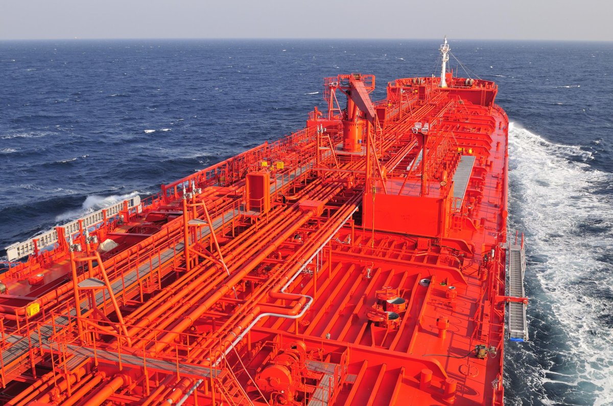 Манифольд на танкере