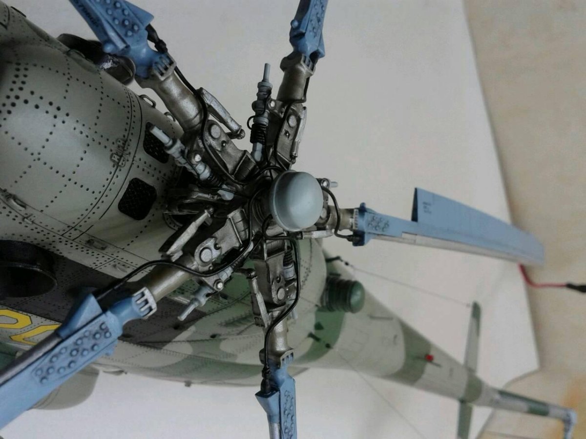 Рулевой винт вертолета ми-8