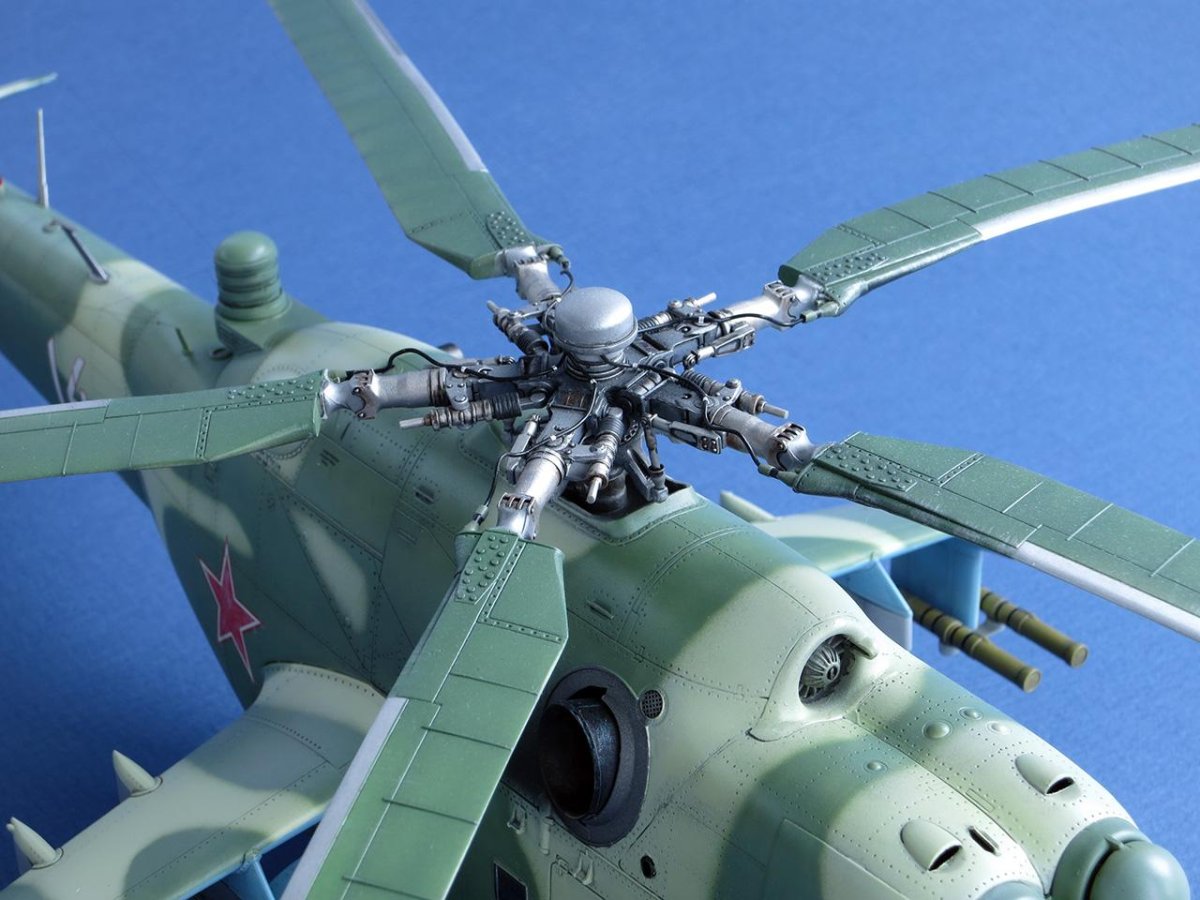 Лопасти вертолета ми-24