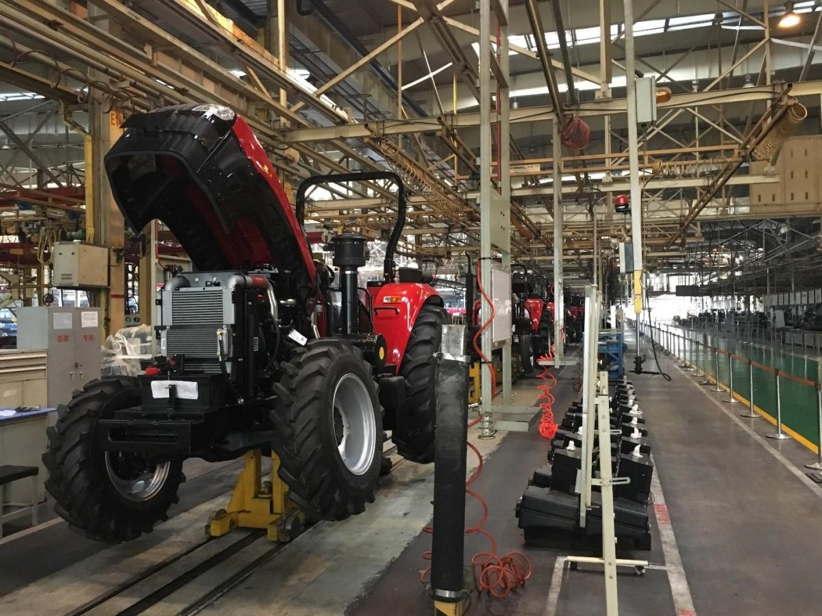 Трактор YTO завод