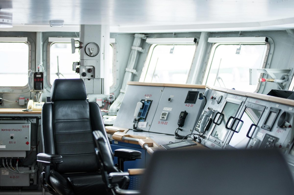 Корвет Стерегущий внутри