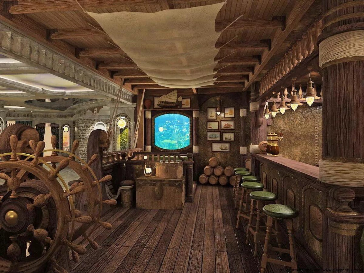 Трюм пираты Карибского моря