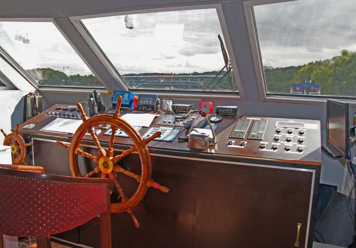 Рулевая рубка т/х Омский 141