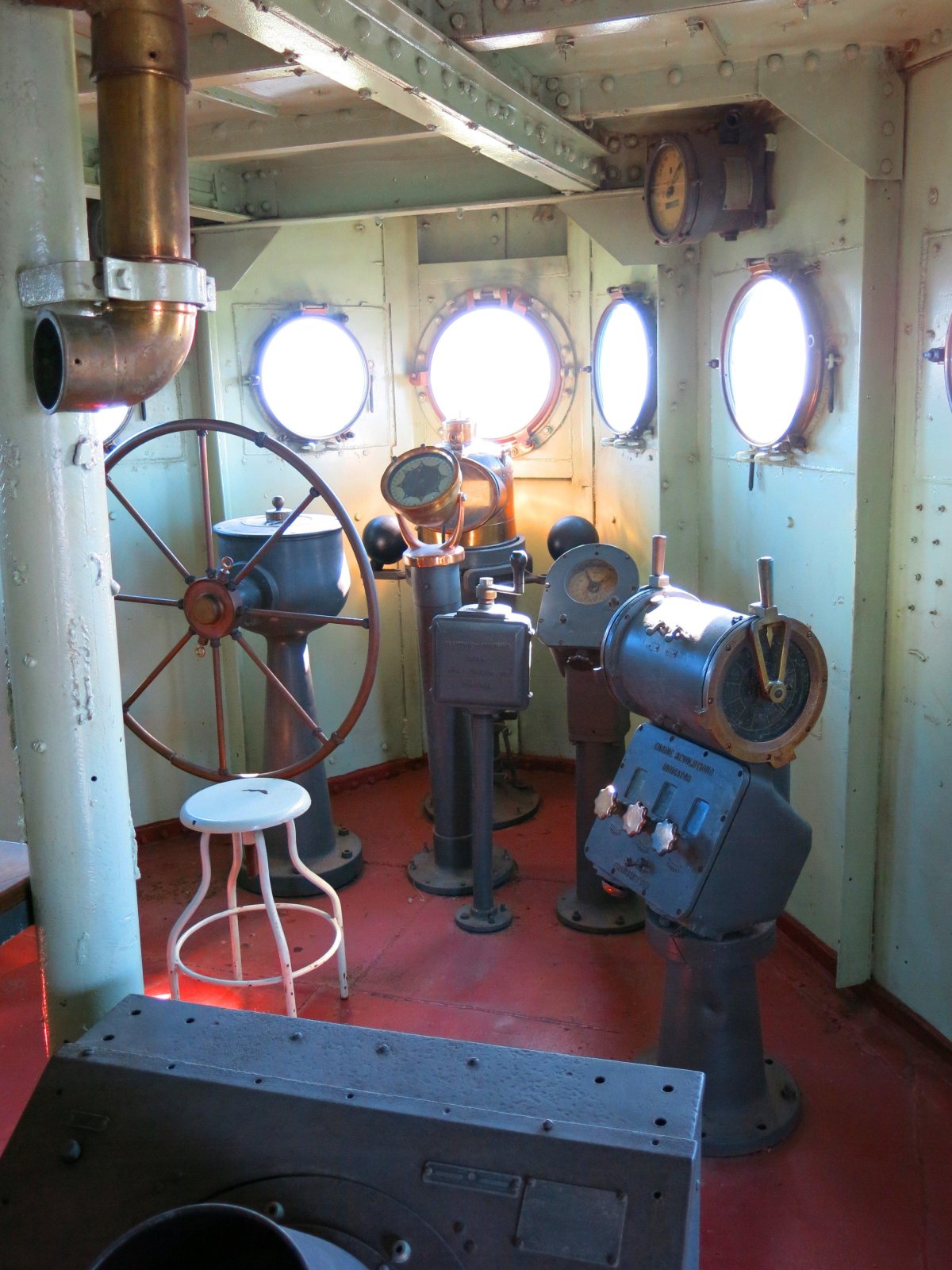 Крейсер Аврора Боевая рубка