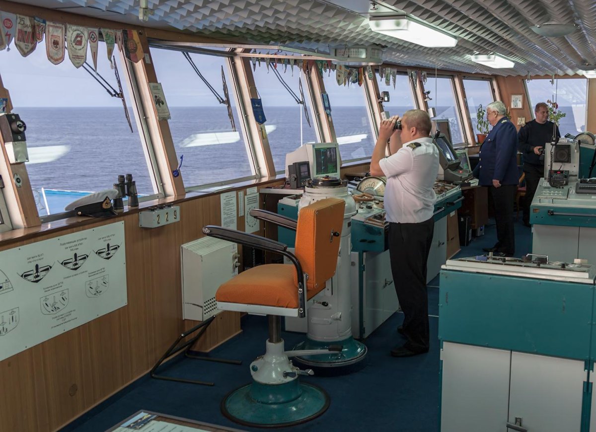 Рулевая рубка Мустай Карим