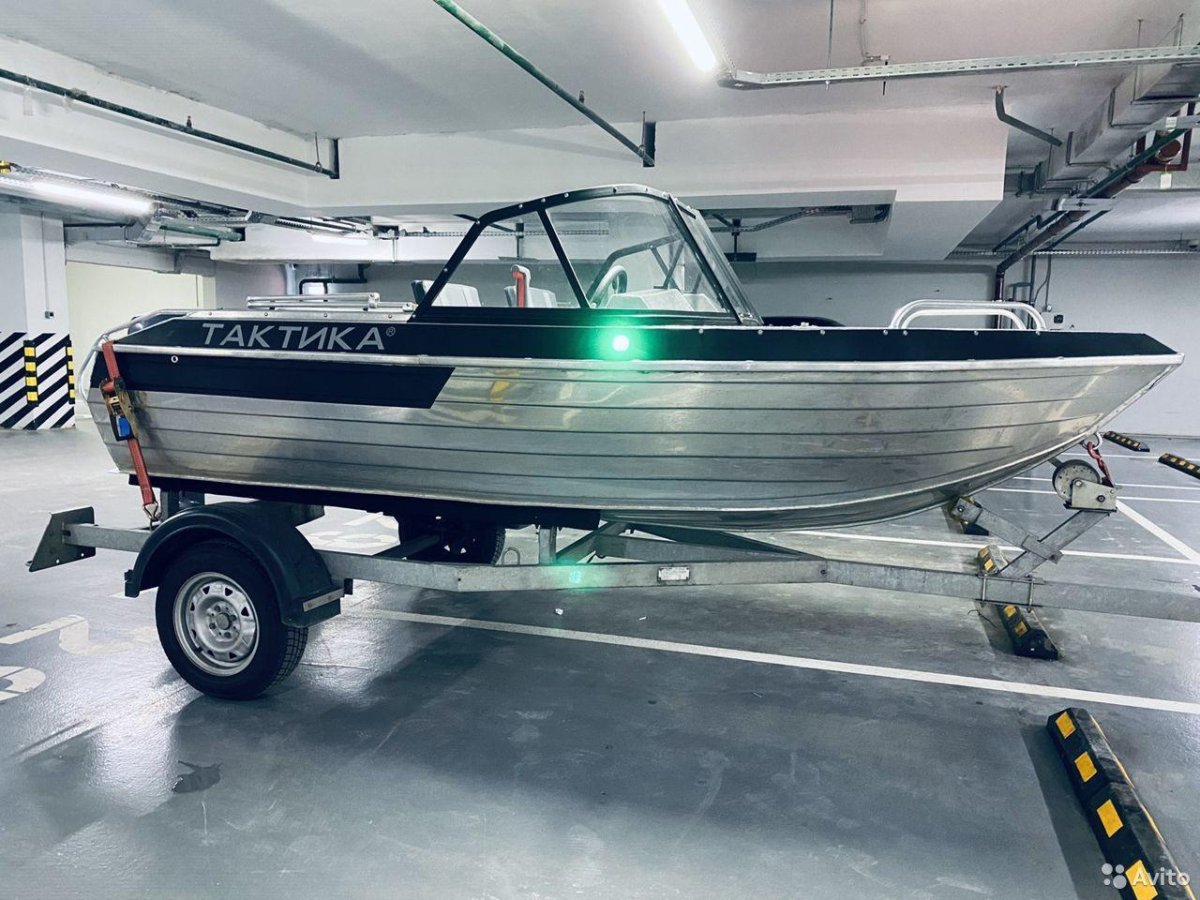 Лодка алюминиевая тактика-460 DCM