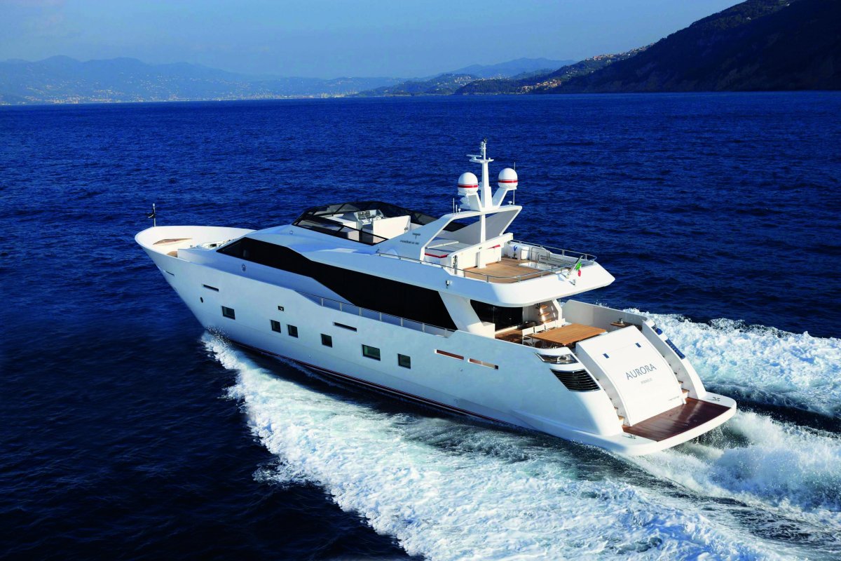 Океанские яхты моторные